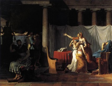  hijo Obras - Los lictores devuelven a Bruto los cuerpos de sus hijos Neoclasicismo Jacques Louis David